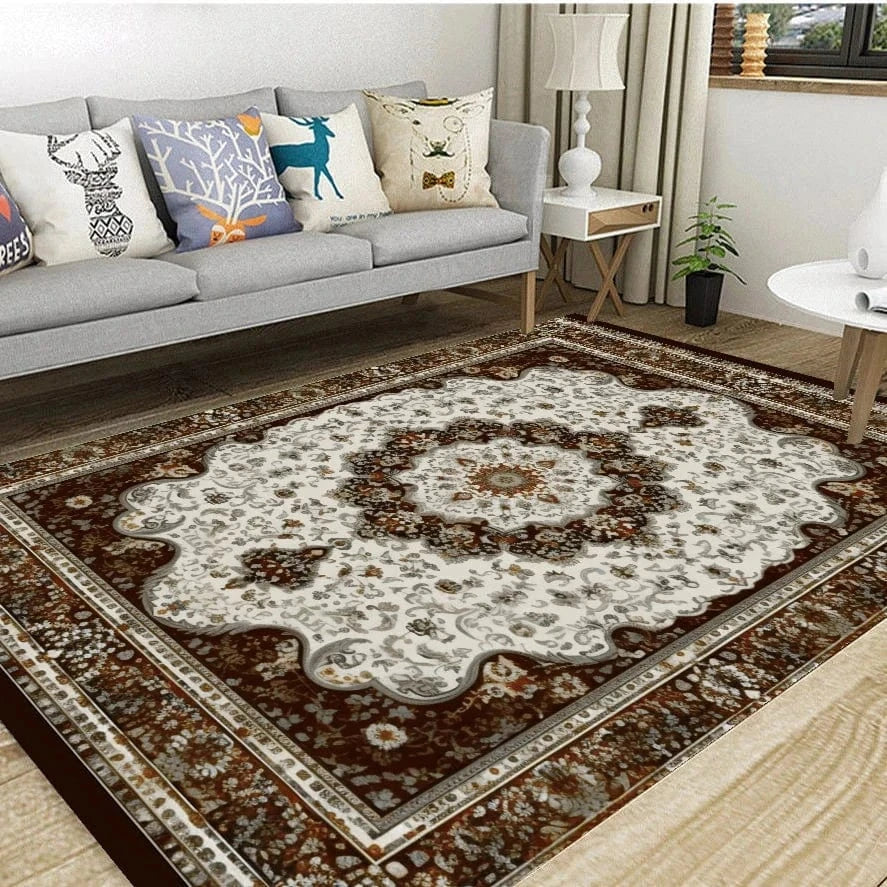 Cosysol Marron / 50x80cm small mat Tapis Berbère Rétro éclatante Maron