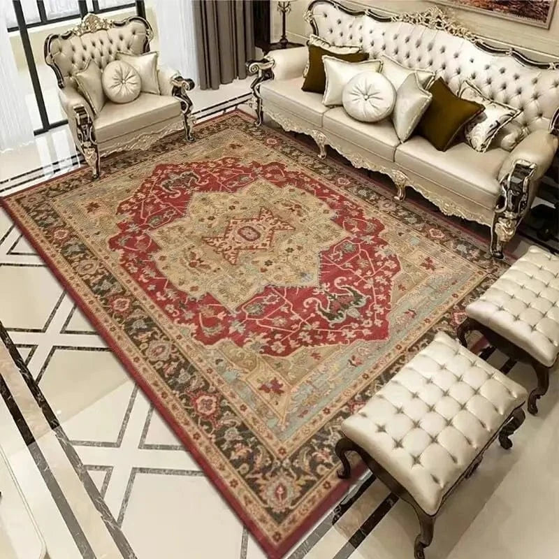 Cosysol Bronze / 50x80cm small mat Tapis Berbère Rétro Géométrique