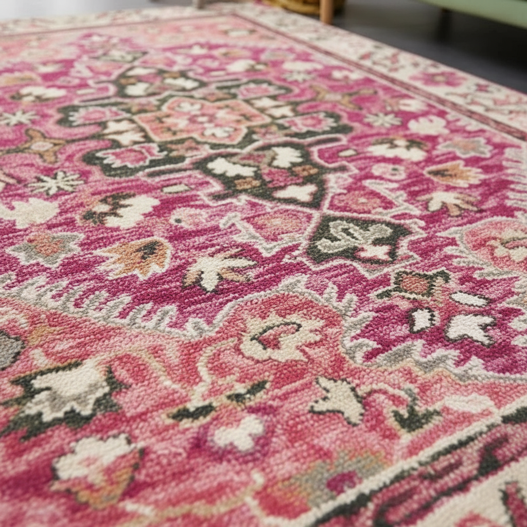 Tapis Berbère Rose Coloré - Élégance et Style pour Votre Intérieur