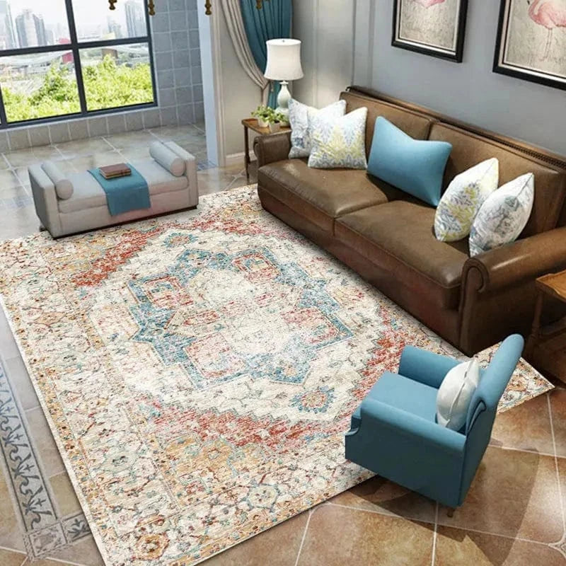 Cosysol Beige / 50x80cm small mat Tapis Berbère Style déteinte