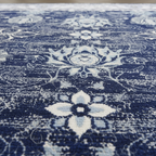 Tapis berbères vintage - Élégance et authenticité pour sublimer votre intérieur Bleu / 140CMx200CM
