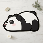 Tapis de bain panda farceur — Douceur & Bonne Humeur pour votre salle de bain