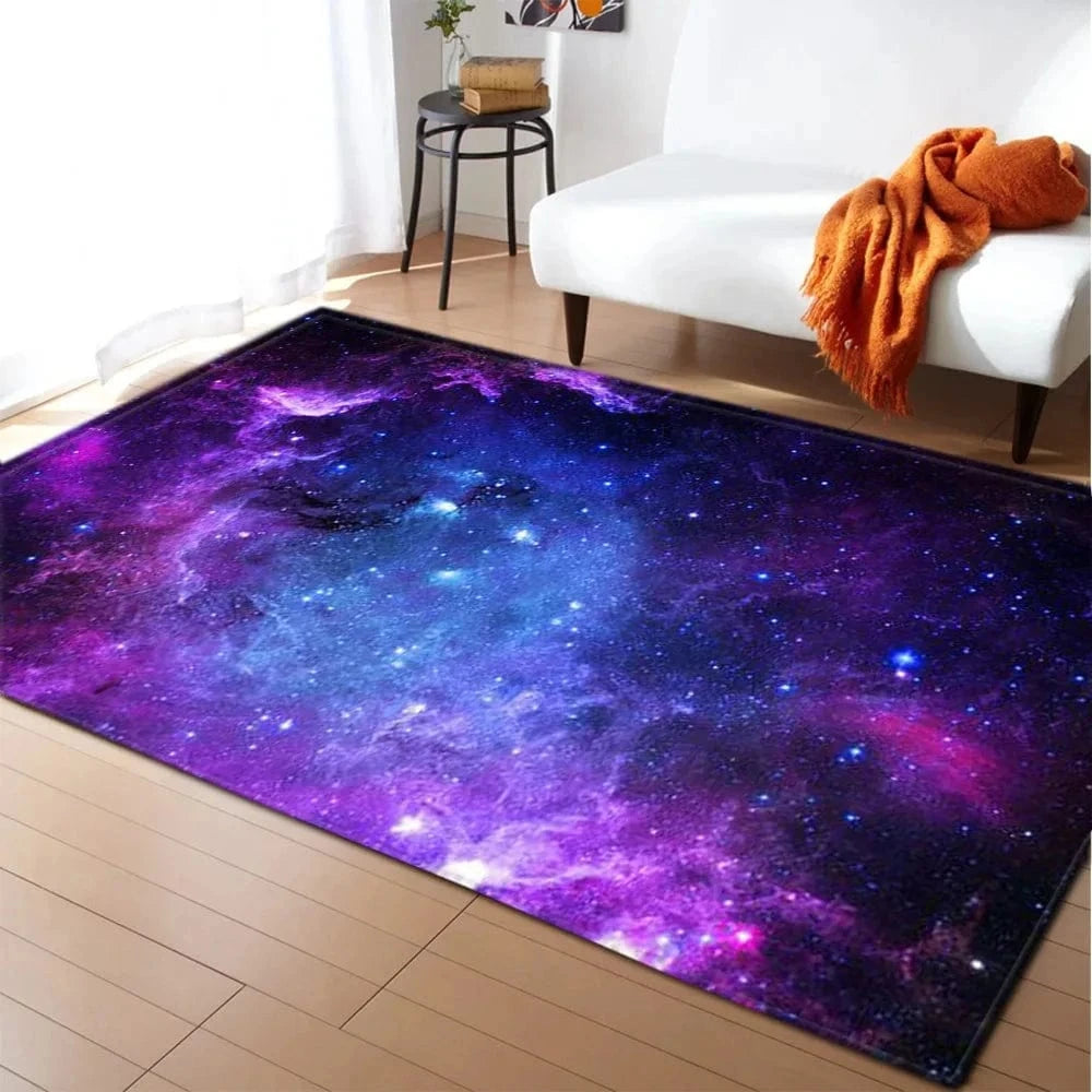 Ma boutique Violet / 40x60cm 16x24 inch Tapis de chambre d'enfant Nébuleuse violette