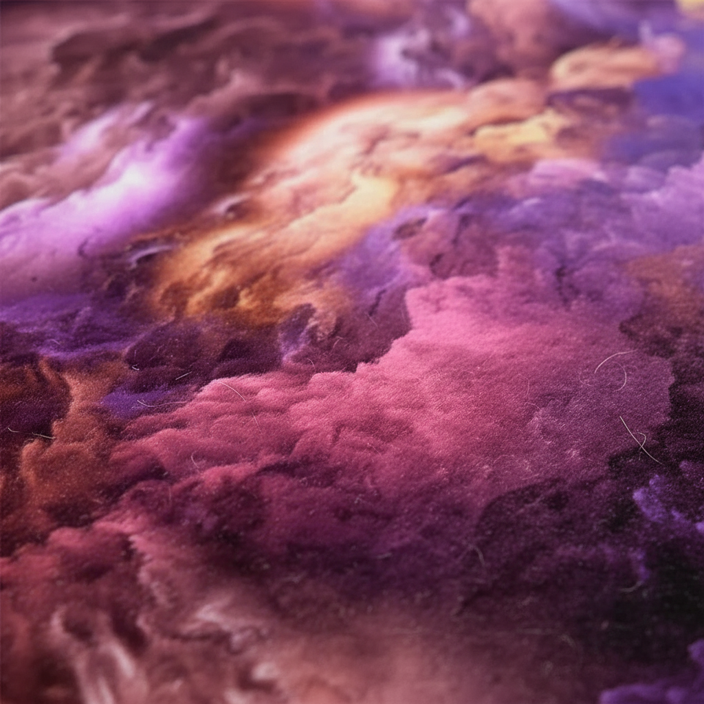 Tapis de chambre enfant nébuleuse pour une décoration magique et féérique