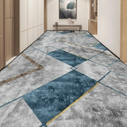 Tapis de couloir long Géométrique - survol