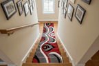 Tapis de Couloir Long Style Abstrait Géométrique