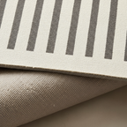 Tapis de cuisine antidérapant rectangle rayer pour un confort optimal