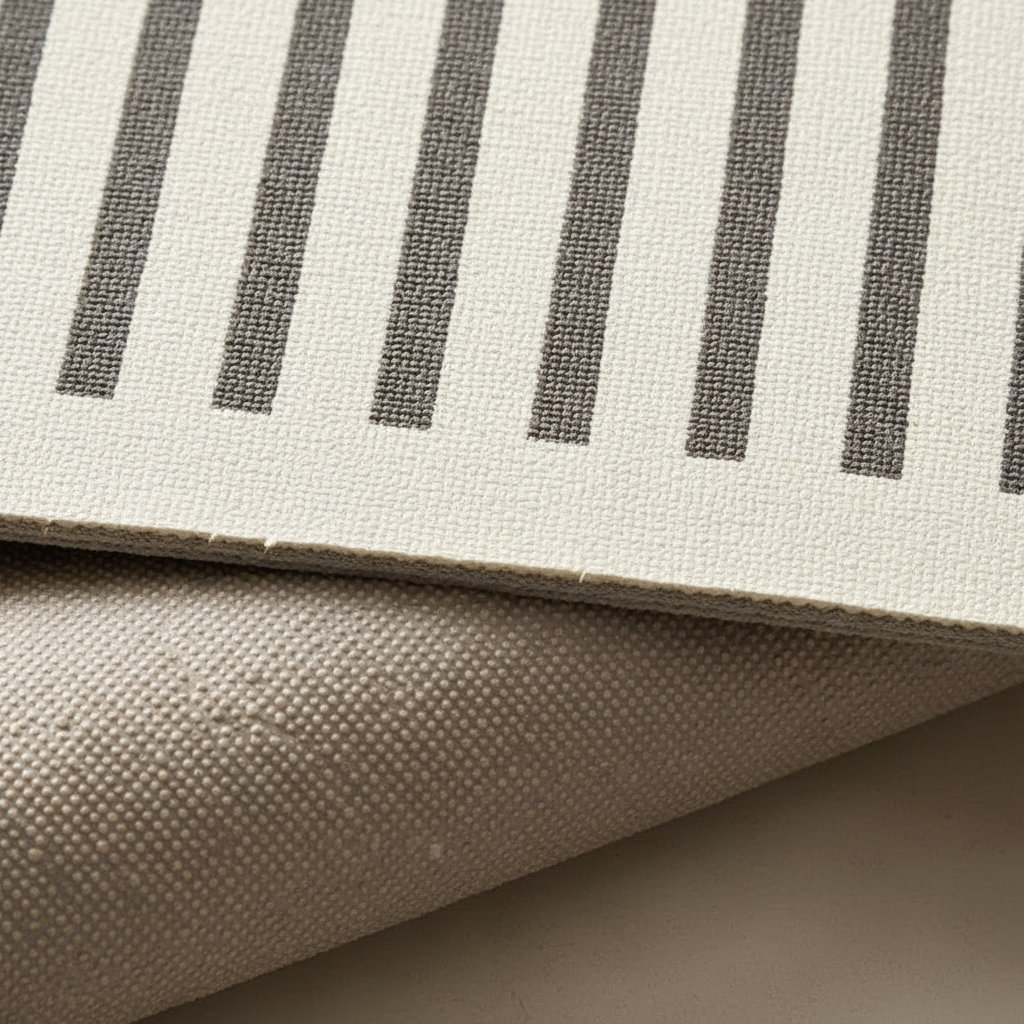 Tapis de cuisine antidérapant rectangle rayer pour un confort optimal