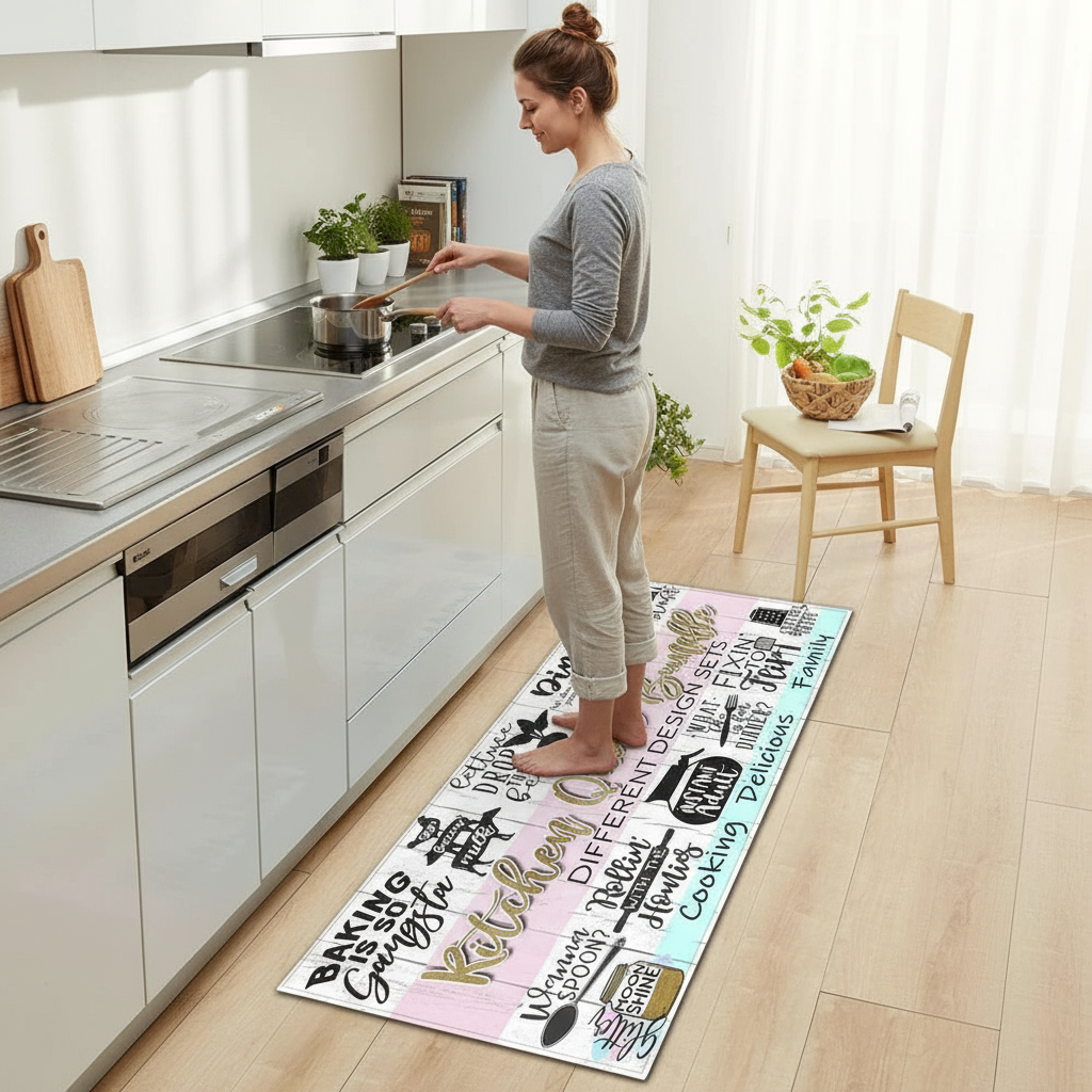Tapis de Cuisine Décoratif Kitchen Quote Bunolle