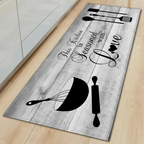 Tapis de Cuisine Élégant - Confort et Style pour Votre Espace Culinaire avec Amour