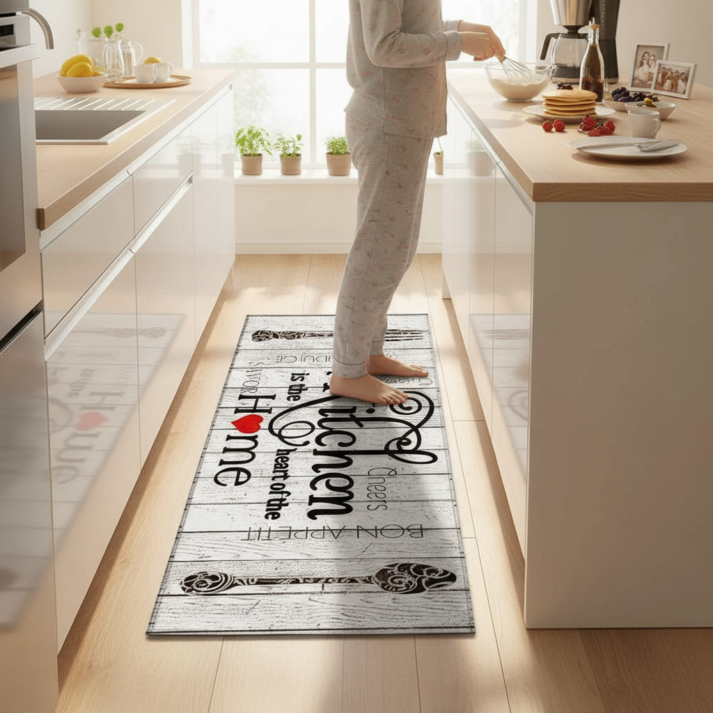 Tapis de cuisine moderne The Kitchen Home - Élégance et confort pour votre espace culinaire