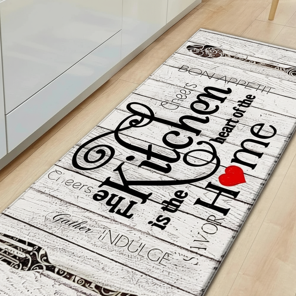 Tapis de cuisine moderne The Kitchen Home - Élégance et confort pour votre espace culinaire
