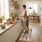 Tapis de cuisine moderne - The Kitchen is the heart de votre maison