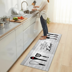 Tapis de cuisine moderne The Kitchen Love - Élégance et confort pour votre cuisine