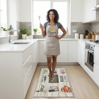 Tapis de Cuisine Queen Of The Kitchen - Élégance et Confort dans Votre Cuisine