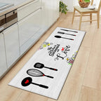 Cosysol Blanc / 40cmx60cm Tapis de Cuisine This Kitchen is Seasoned With Love Blanc