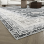 Tapis de salon style rétro Berbère – Élégance authentique avec un Tapis Berbère rétro Gris / 120x170cm