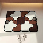 Tapis de sol diatomées absorbant en boue Maron