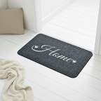 Tapis d'entrée confortable papillons