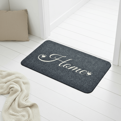 Tapis d'entrée confortable papillons