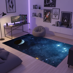 Tapis enfant espace total pour une chambre ludique et moderne