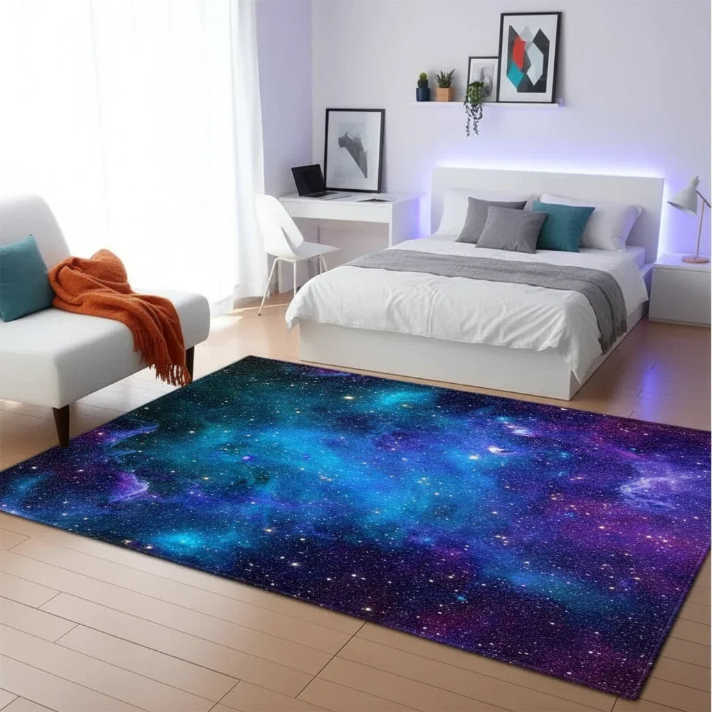 Tapis enfant millions d'étoiles pour une chambre magique