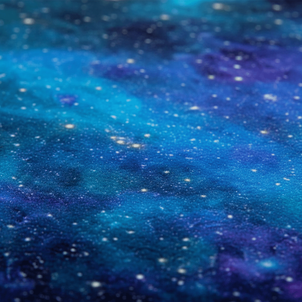Tapis enfant millions d'étoiles pour une chambre magique