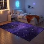 Tapis étoilé pour chambre d'enfant Intersidérale - Créez un Univers Magique pour Votre Petit Astronaute