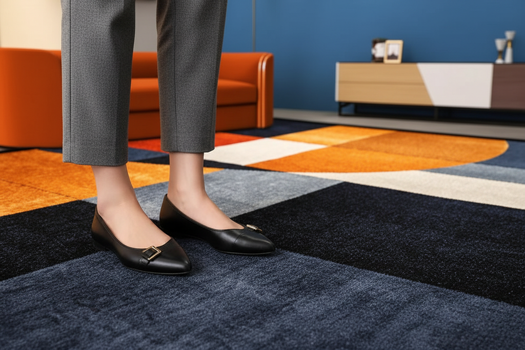 Tapis géométrique classique - Lifestyle raffiné