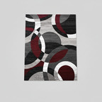 Tapis géométrique moderne Nordique pour une ambiance contemporaine