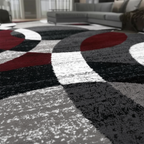 Tapis géométrique moderne Nordique pour une ambiance contemporaine