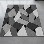 Tapis géométrique nordique Angle Artistique pour un intérieur moderne