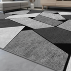 Tapis géométrique nordique Angle Artistique pour un intérieur moderne