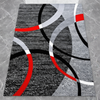 Tapis géométrique nordique pour un charme chic dans votre intérieur