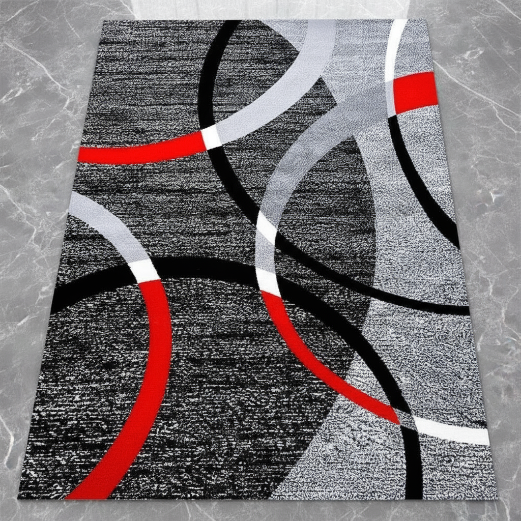 Tapis géométrique nordique pour un charme chic dans votre intérieur