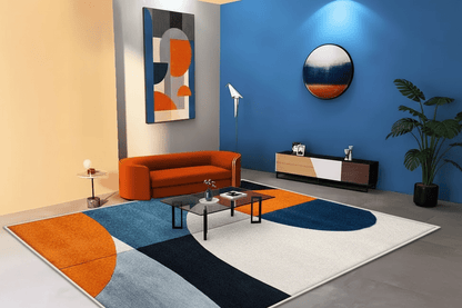 Tapis moderne géométrique