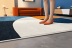Tapis moderne géométrique