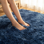 Tapis moelleux bleu marine - Confort et élégance pour votre intérieur