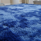Tapis moelleux bleu marine - Confort et élégance pour votre intérieur