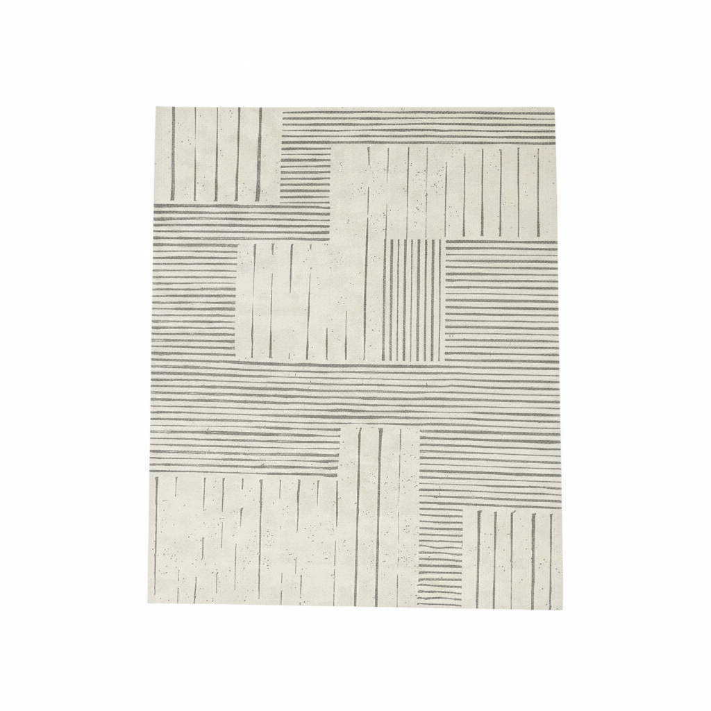 Tapis nordique design pour salon style nordique Art