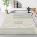 Tapis nordique géométrique pour chambre au style scandinave