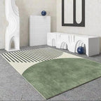 Ma boutique Vert / 80x120cm Tapis pour chambre style nordique élégante