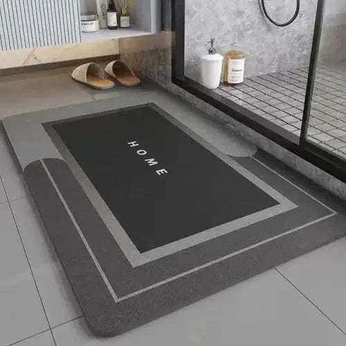 Ma boutique Noir / 40cmx60cm Tapis salle de bain à séchage rapide Noir