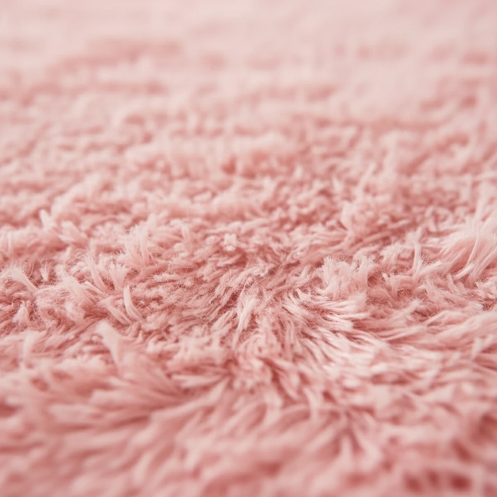 Tapis Shaggy Rose épais et moelleux pour un intérieur cozy Rose / 160cmx200cm