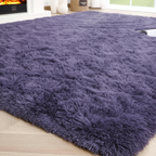 Tapis shaggy violet épais pour un confort exceptionnel à votre intérieur Violet / 160cmx200cm