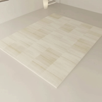 Tapis wabi-sabi beige damier pour une décoration élégante