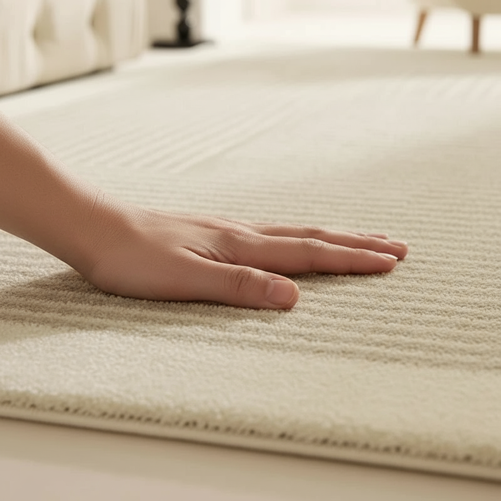 Tapis Wabi-sabi Beige - Élégance Minimaliste pour Votre Intérieur