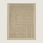 Tapis Wabi-sabi Beige - Élégance Minimaliste pour Votre Intérieur