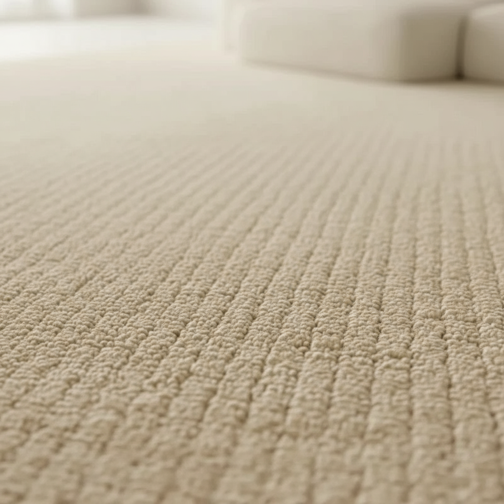 Tapis wabi-sabi beige pour une décoration intérieure élégante