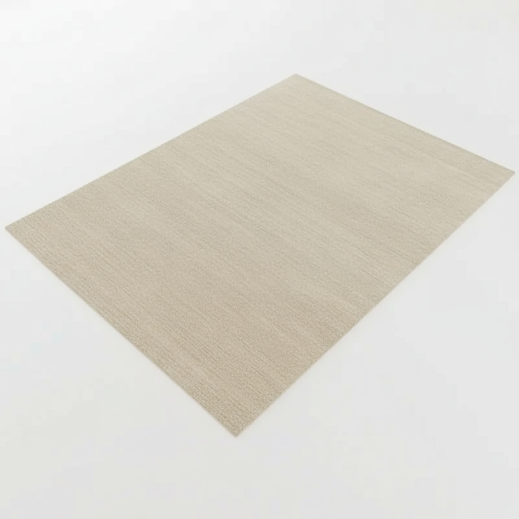 Tapis wabi-sabi beige pour une décoration intérieure élégante